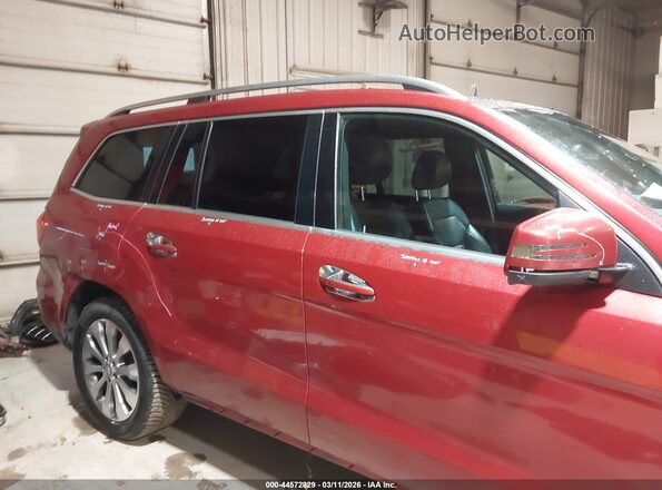 4JGDF6EE8HA856977 2017 MERCEDES-BENZ GLS 450 Красный Панорамный вид салона 360°