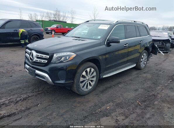4JGDF6EE9JB141576 2018 MERCEDES-BENZ GLS 450 Black Передня ліва чверть