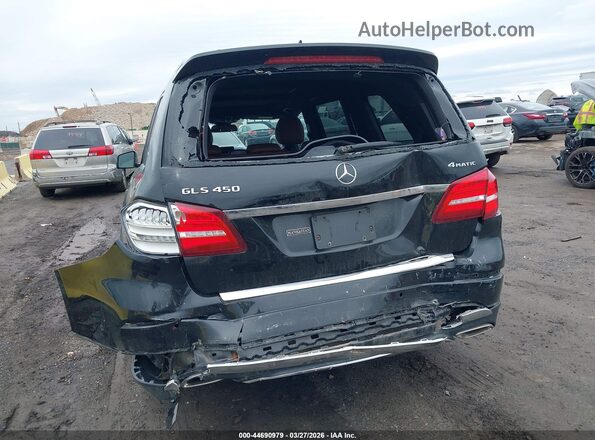 4JGDF6EE9JB141576 2018 MERCEDES-BENZ GLS 450 Black Вид спереду