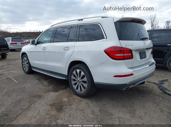 4JGDF6EE9KB219873 2019 MERCEDES-BENZ GLS 450 White უკანა მარცხენა