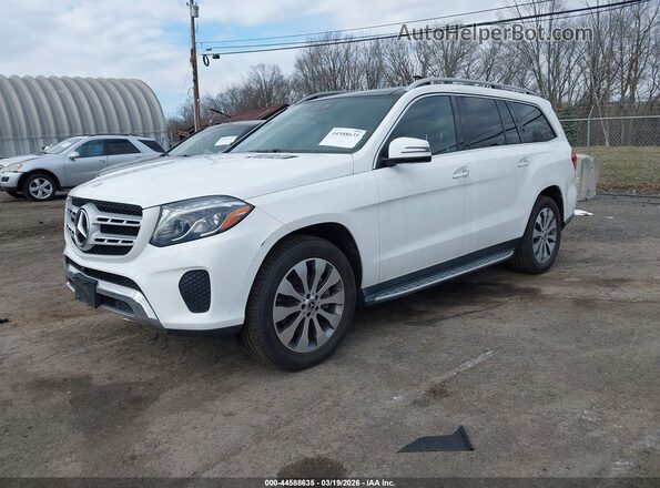 4JGDF6EE9KB219873 2019 MERCEDES-BENZ GLS 450 White წინა მარცხენა ხედი სამი მეოთხედიდან