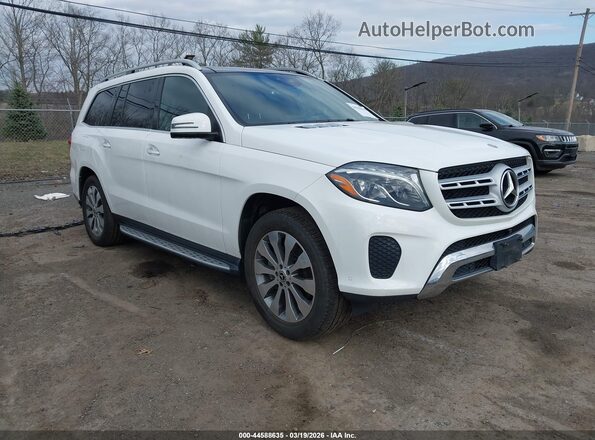 4JGDF6EE9KB219873 2019 MERCEDES-BENZ GLS 450 White წინა მარჯვენა