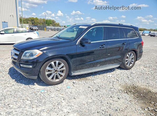 4JGDF6EEXGA636139 2016 MERCEDES-BENZ GL-CLASS Черный Передняя левая четверть