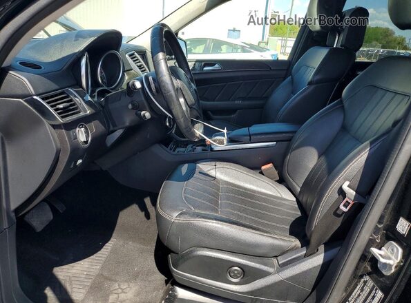 4JGDF6EEXGA636139 2016 MERCEDES-BENZ GL-CLASS Черный Вид салона спереди