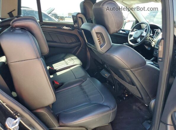 4JGDF6EEXGA636139 2016 MERCEDES-BENZ GL-CLASS Черный Вид задней части салона