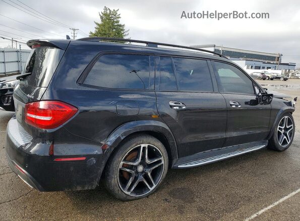 4JGDF7DE2HA827904 2017 MERCEDES-BENZ GLS Черный Задняя правая четверть