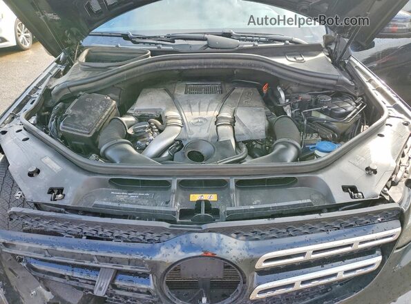 4JGDF7DE2HA827904 2017 MERCEDES-BENZ GLS Черный Вид подкапотного пространства