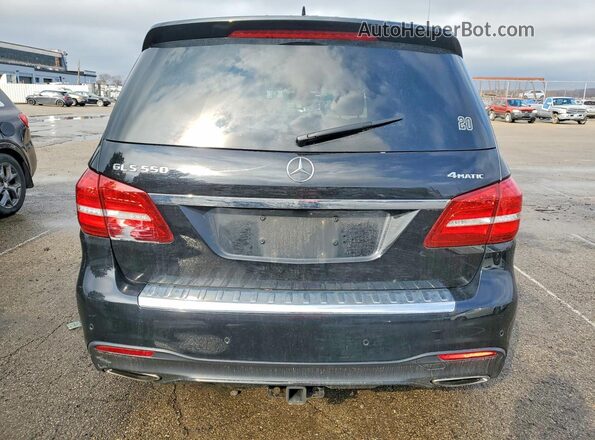 4JGDF7DE2HA827904 2017 MERCEDES-BENZ GLS Черный Вид сзади
