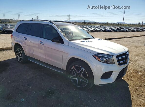 4JGDF7DE3HA972398 2017 MERCEDES-BENZ GLS Белый Передняя правая четверть