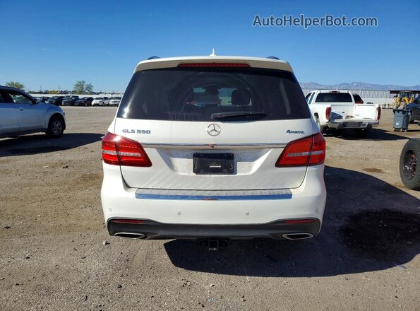 4JGDF7DE3HA972398 2017 MERCEDES-BENZ GLS Белый Вид сзади