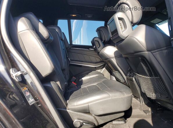 4JGDF7EE5GA712453 2016 MERCEDES-BENZ GL-CLASS Черный Вид задней части салона