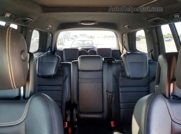 4JGDF7EE5GA712453 2016 MERCEDES-BENZ GL-CLASS Черный Вид задних сидений