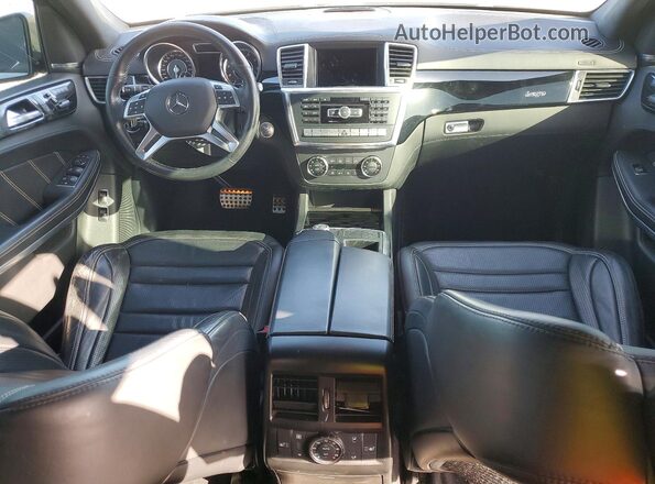 4JGDF7EE5GA712453 2016 MERCEDES-BENZ GL-CLASS Черный Вид панели приборов