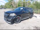 2016 Mercedes-benz Amg Gl 63 4matic Черный vin: 4JGDF7EE9GA668456