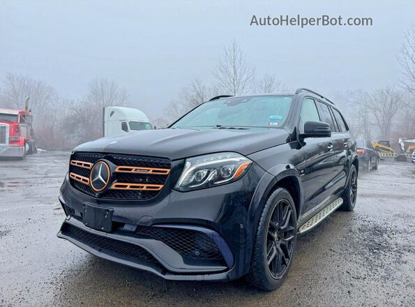 4JGDF7FE7HA897346 2017 MERCEDES-BENZ GLS Black უკანა მარცხენა