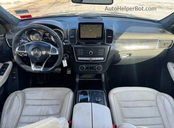 4JGDF7FE7HA897346 2017 MERCEDES-BENZ GLS Black ხელსაწყოთა პანელის ხედი