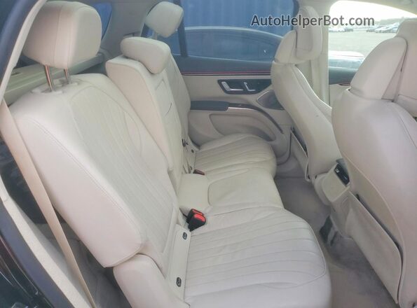 4JGDM2EB1PA019930 2023 MERCEDES-BENZ EQS Black Rear interior view