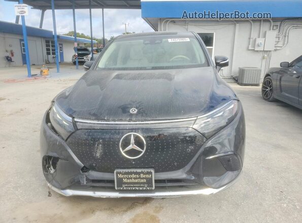 4JGDM2EB1PA019930 2023 MERCEDES-BENZ EQS Black Front view