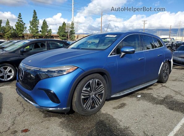 4JGDM2EB2RA032446 2024 MERCEDES-BENZ EQS Blue Առջևի ձախ երեք քառորդ տեսարան