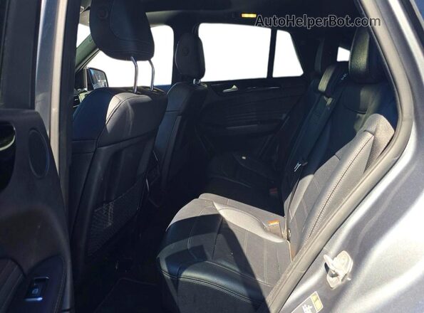 4JGED6EB0HA081347 2017 MERCEDES-BENZ GLE Серый Вид сзади