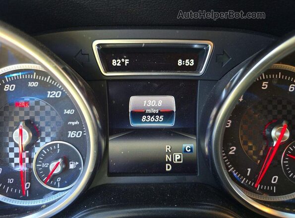 4JGED6EB0HA081347 2017 MERCEDES-BENZ GLE Серый Вид панели приборов