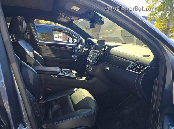 4JGED6EB0HA081347 2017 MERCEDES-BENZ GLE Серый Вид спереди