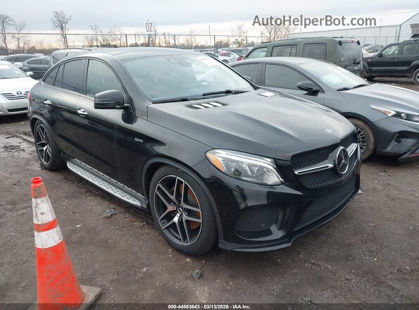 4JGED6EB1KA154121 2019 MERCEDES-BENZ AMG GLE 43 COUPE Черный Передняя правая четверть