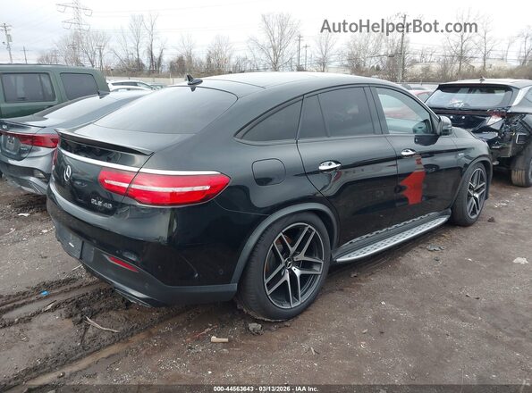 4JGED6EB1KA154121 2019 MERCEDES-BENZ AMG GLE 43 COUPE Черный Задняя правая четверть