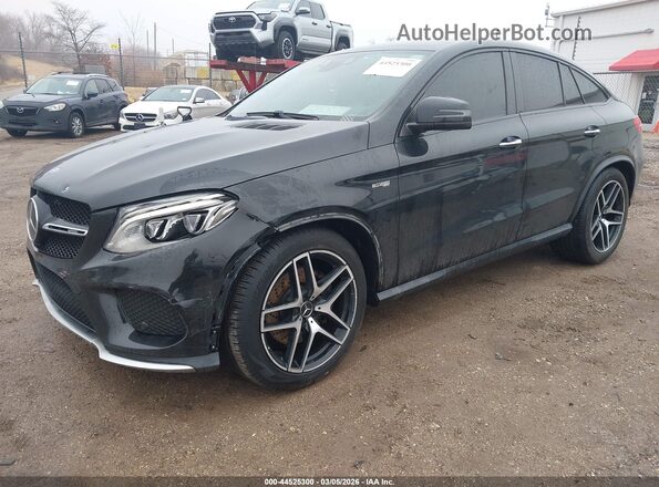 4JGED6EB3JA091005 2018 MERCEDES-BENZ AMG GLE 43 COUPE Black Przód lewy