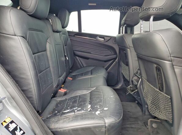 4JGED6EB3KA138714 2019 MERCEDES-BENZ GLE Gray Vista interior trasera
