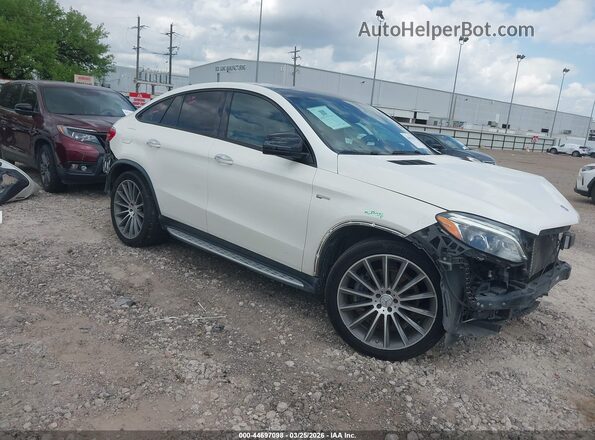 4JGED6EB4KA155828 2019 MERCEDES-BENZ AMG GLE 43 COUPE White Delantero derecho