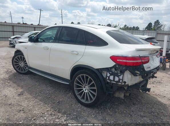 4JGED6EB4KA155828 2019 MERCEDES-BENZ AMG GLE 43 COUPE White Trasero izquierdo
