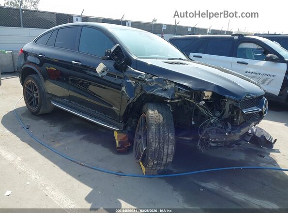 4JGED6EB5KA153991 2019 MERCEDES-BENZ AMG GLE 43 COUPE Black Front right