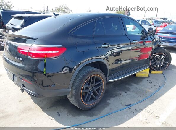 4JGED6EB5KA153991 2019 MERCEDES-BENZ AMG GLE 43 COUPE Black Rear right