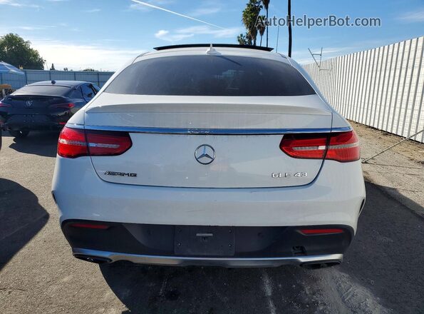 4JGED6EB6KA149593 2019 MERCEDES-BENZ GLE White Հետևի տեսք
