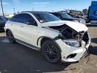 2019 Mercedes-benz Gle Coupe 43 Amg White vin: 4JGED6EB6KA149593