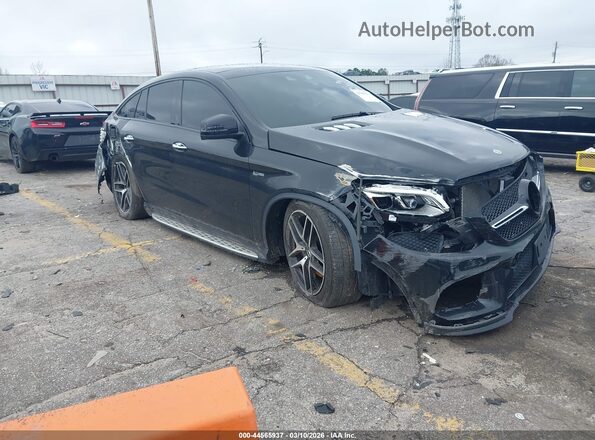 4JGED6EB6KA152915 2019 MERCEDES-BENZ AMG GLE 43 COUPE Black Front right