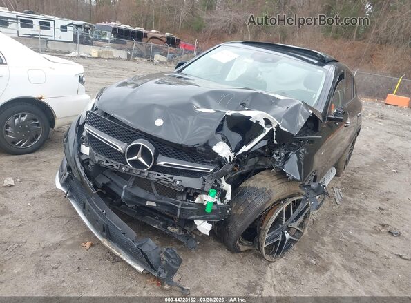 4JGED6EB8GA023050 2016 MERCEDES-BENZ GLE 450 AMG COUPE Black Front left
