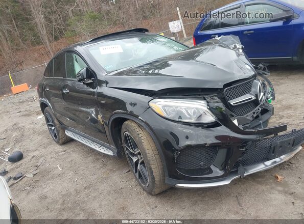4JGED6EB8GA023050 2016 MERCEDES-BENZ GLE 450 AMG COUPE Black Front right