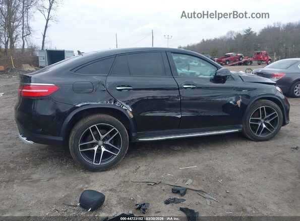 4JGED6EB8GA023050 2016 MERCEDES-BENZ GLE 450 AMG COUPE Black Rear interior view