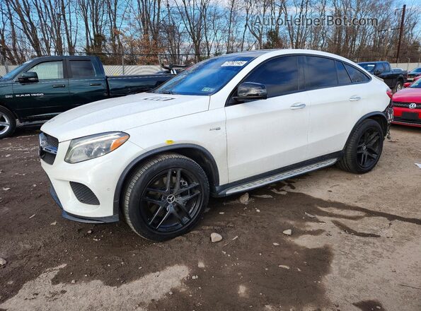 4JGED6EB8KA133329 2019 MERCEDES-BENZ GLE Белый Передняя левая четверть
