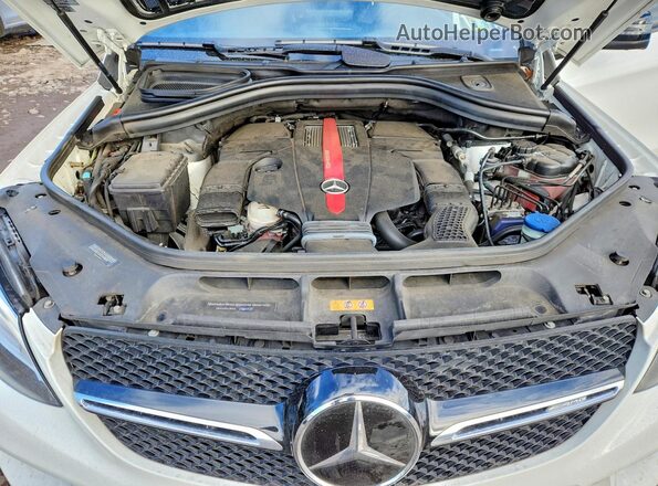 4JGED6EB8KA133329 2019 MERCEDES-BENZ GLE Белый Вид подкапотного пространства