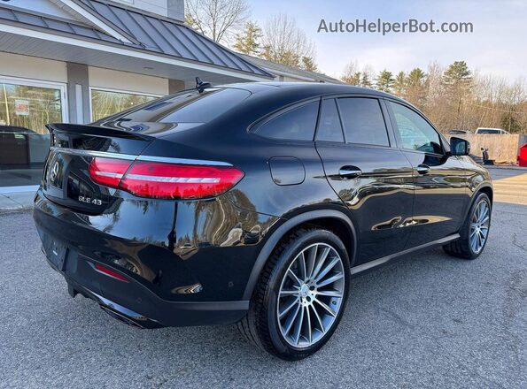 4JGED6EB8KA151684 2019 MERCEDES-BENZ GLE Черный Передняя правая четверть