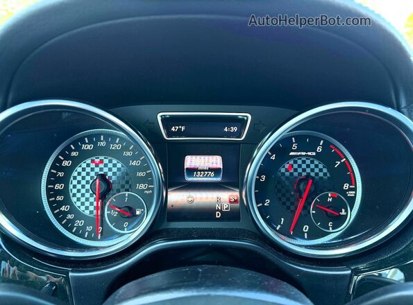 4JGED6EB8KA151684 2019 MERCEDES-BENZ GLE Черный Вид панели приборов
