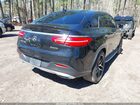 2016 Mercedes-benz Gle 450 Amg Coupe 4matic Black vin: 4JGED6EB9GA007147