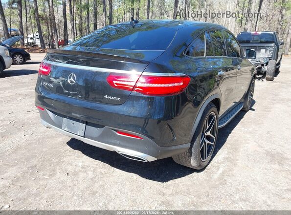 4JGED6EB9GA007147 2016 MERCEDES-BENZ GLE 450 AMG COUPE Black Tył prawy