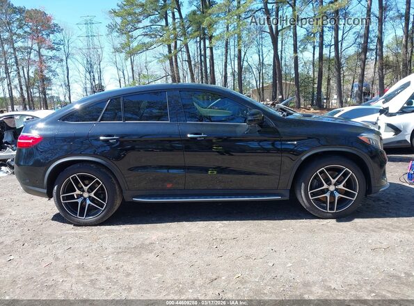 4JGED6EB9GA007147 2016 MERCEDES-BENZ GLE 450 AMG COUPE Black Widok wnętrza z tyłu