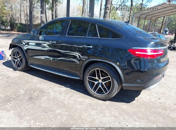 4JGED6EB9GA007147 2016 MERCEDES-BENZ GLE 450 AMG COUPE Black Tył lewy