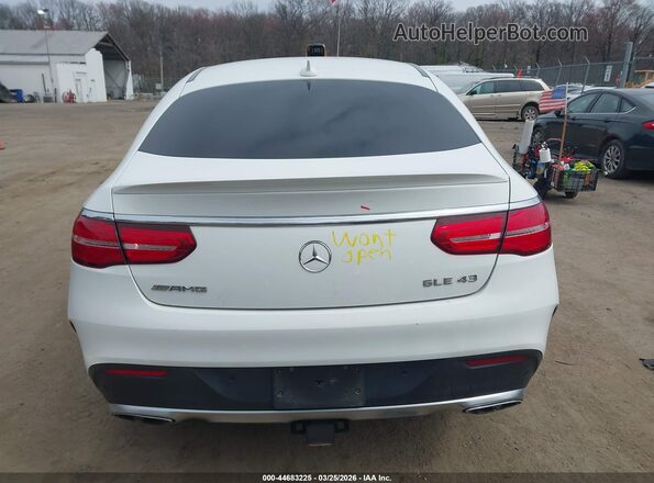 4JGED6EB9JA088982 2018 MERCEDES-BENZ AMG GLE 43 COUPE Белый 