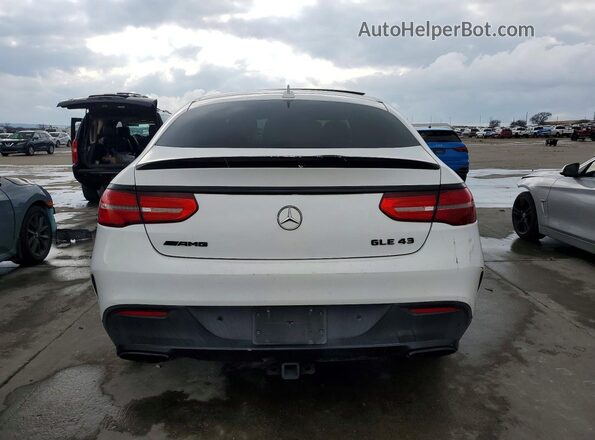 4JGED6EBXHA050056 2017 MERCEDES-BENZ GLE Белый Вид салона спереди